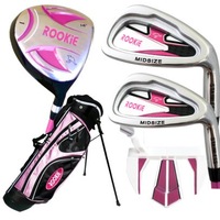 Rookie - Girls Golf Set RH - 5 Piece Pink 7 to 10 YRS