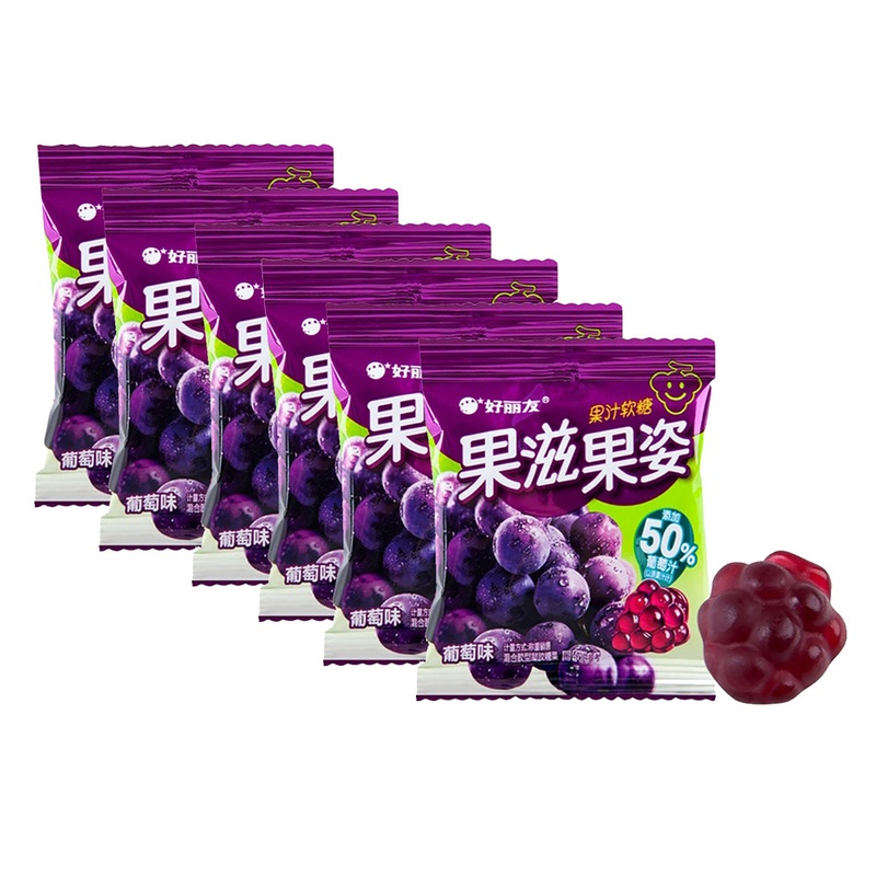 Buy Orion Fruit Juice Grape Flavore 60g X6pack MyDeal