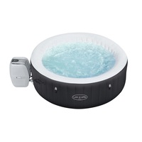 Bestway Miami Lay-Z-Spa 1.8m x 66cm 2-4 Person Inflatable Spa Heating System Filter Pump 669L