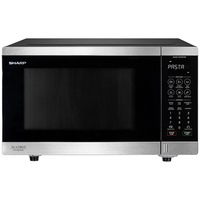 Sharp 32L Flatbed 1200W Microwave S/Steel