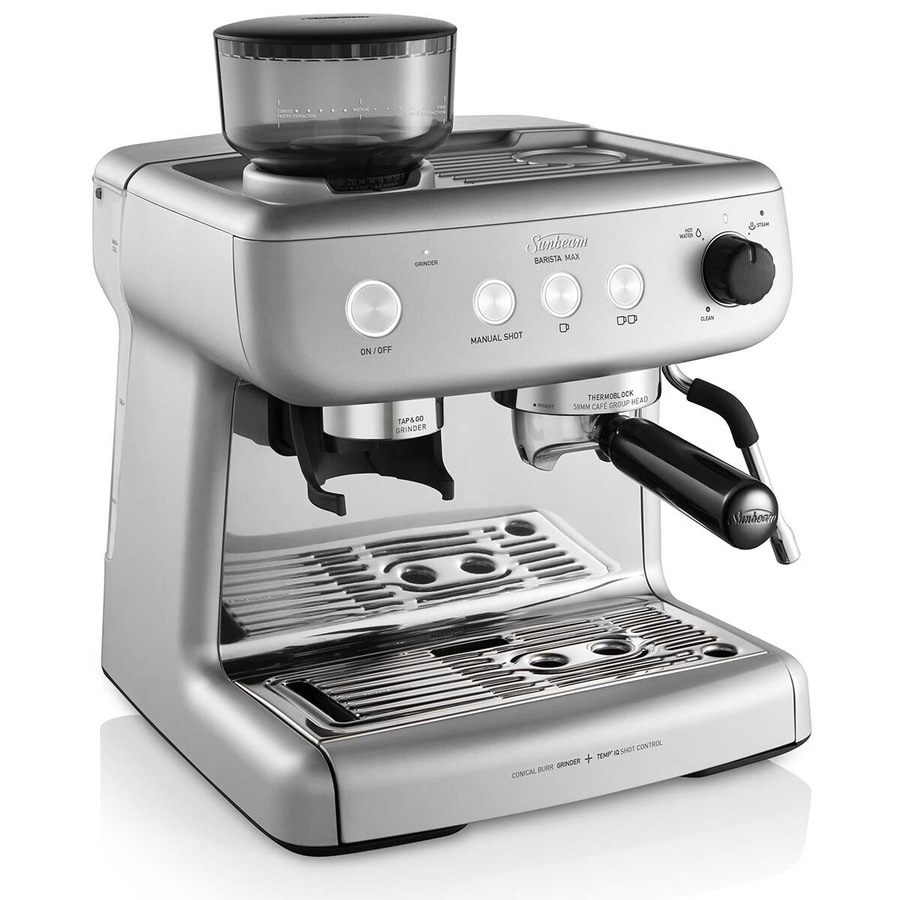 Sunbeam Barista Max Espresso Coffee Machine Silver
