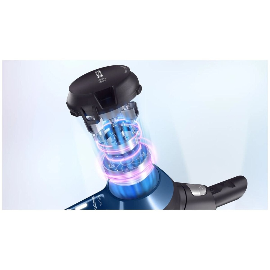 Bosch Series 6 Cordless Hand Stick Vacuum Cleaner-Moonlight Blue