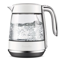 Breville the Crystal Luxe 1.7L Glass Kettle Sea Salt