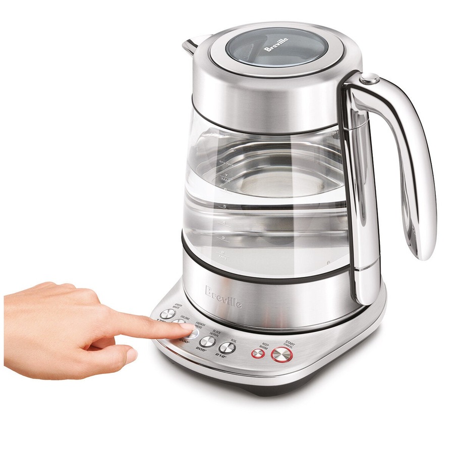 Buy Breville the Smart Crystal Luxe Temperature Control Glass Kettle ...