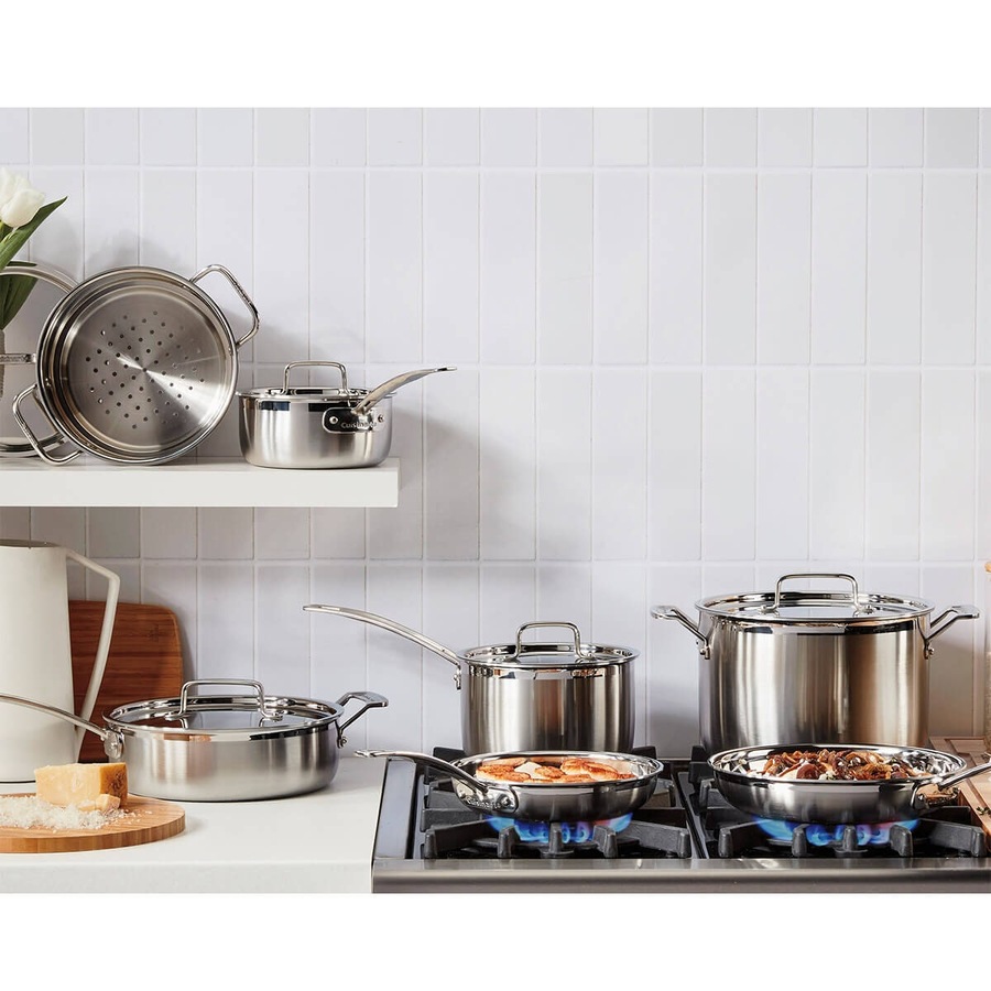 Buy Cuisinart MultiClad Pro Triple Ply Stainless Steel 12 Piece ...