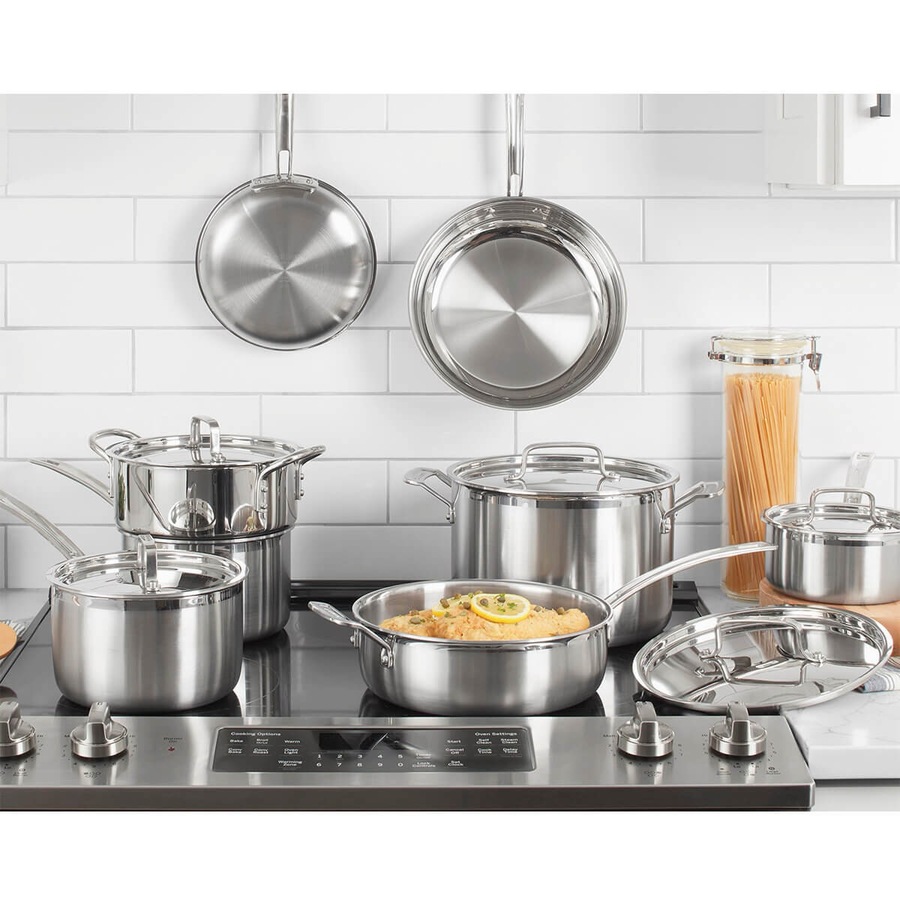 Buy Cuisinart MultiClad Pro Triple Ply Stainless Steel 12 Piece ...