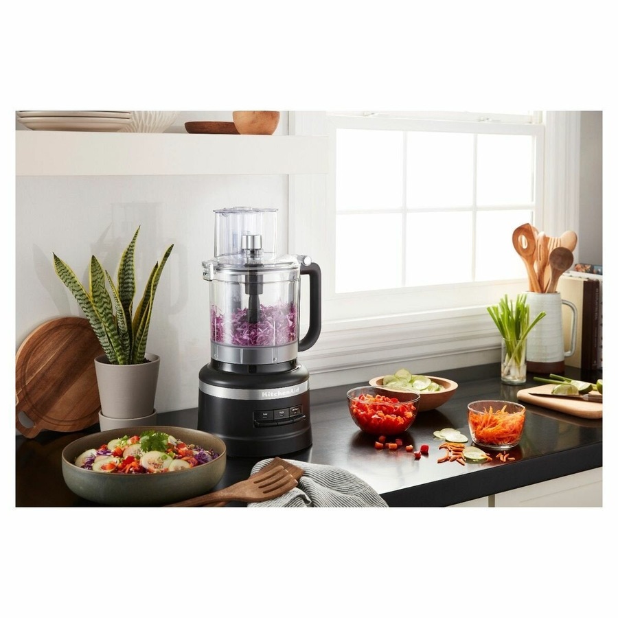 KitchenAid 13 Cup Food Processor Matte Black