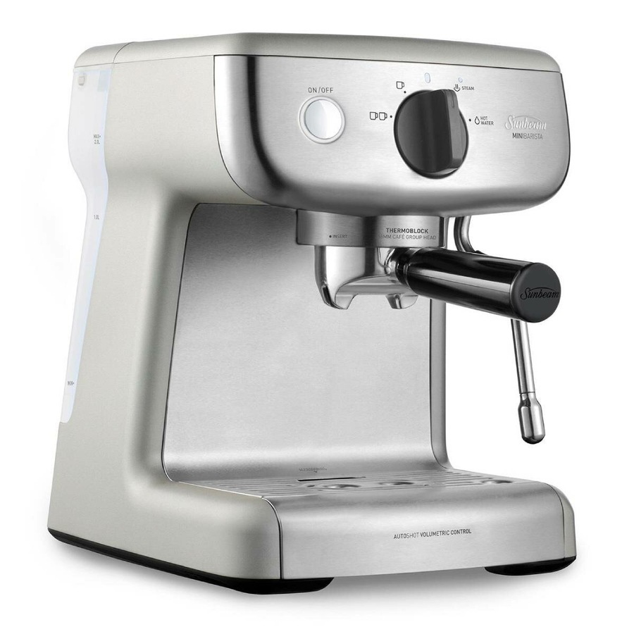 Buy Sunbeam Mini Barista Espresso Coffee Machine Silver - Everyday ...