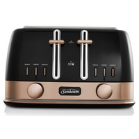 Sunbeam New York Collection 4 Slice Toaster Black Bronze