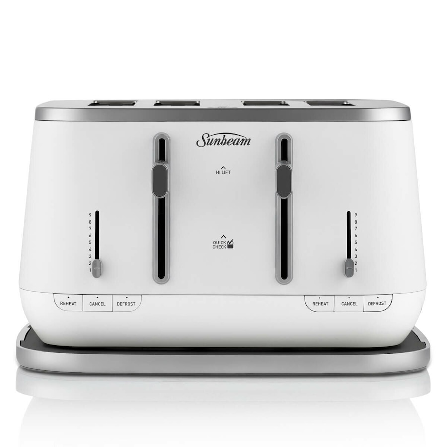 Sunbeam Kyoto City Collection 4 Slice Toaster White