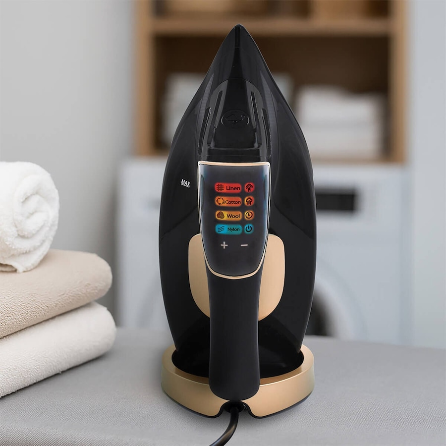 Westinghouse 300ml Steam Iron Black and Gold