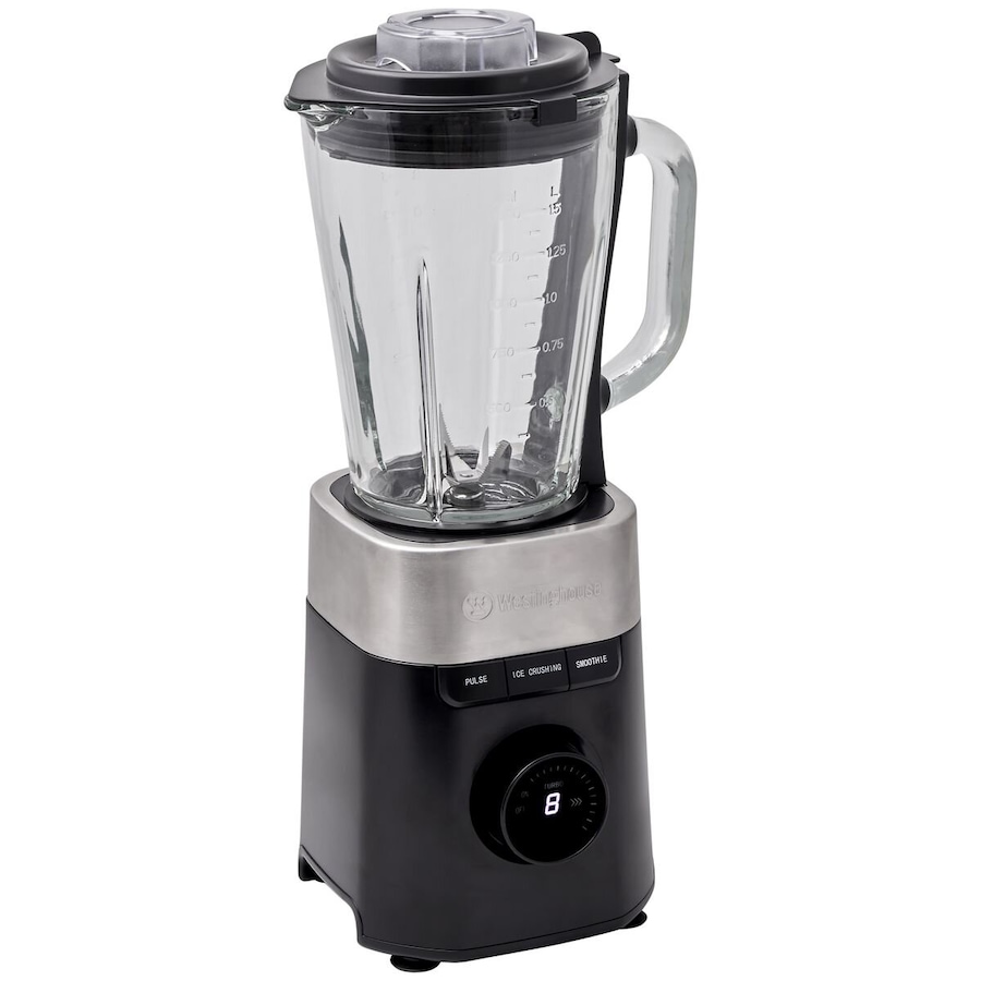 Westinghouse Blender 900W Digital Display 1.5L Glass Jug