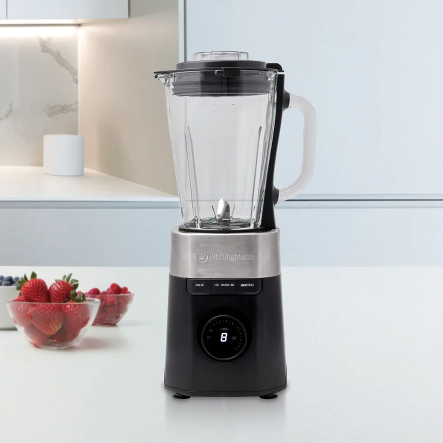 Westinghouse Blender 900W Digital Display 1.5L Glass Jug