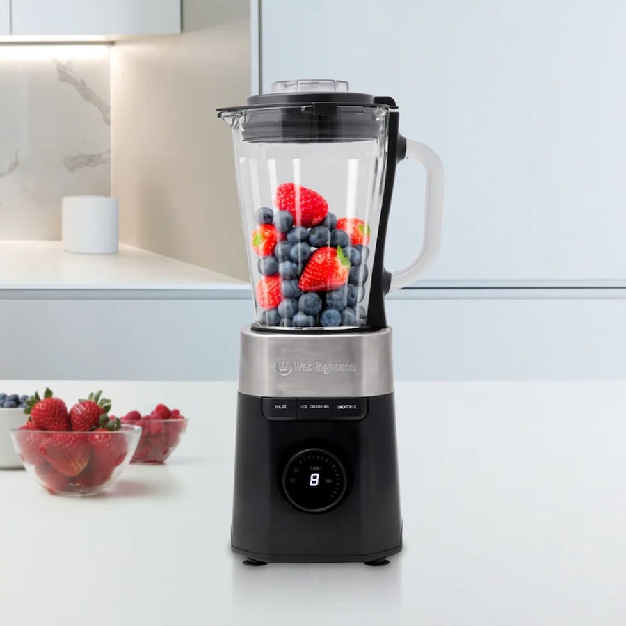 Westinghouse Blender 900W Digital Display 1.5L Glass Jug