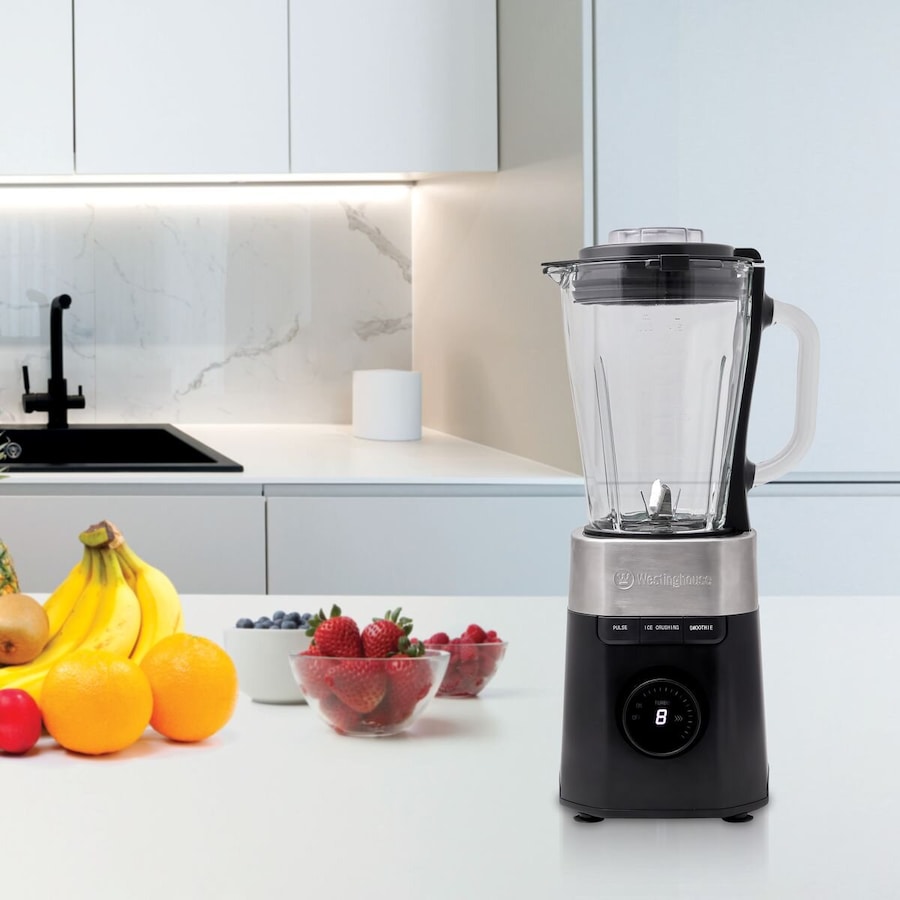 Westinghouse Blender 900W Digital Display 1.5L Glass Jug