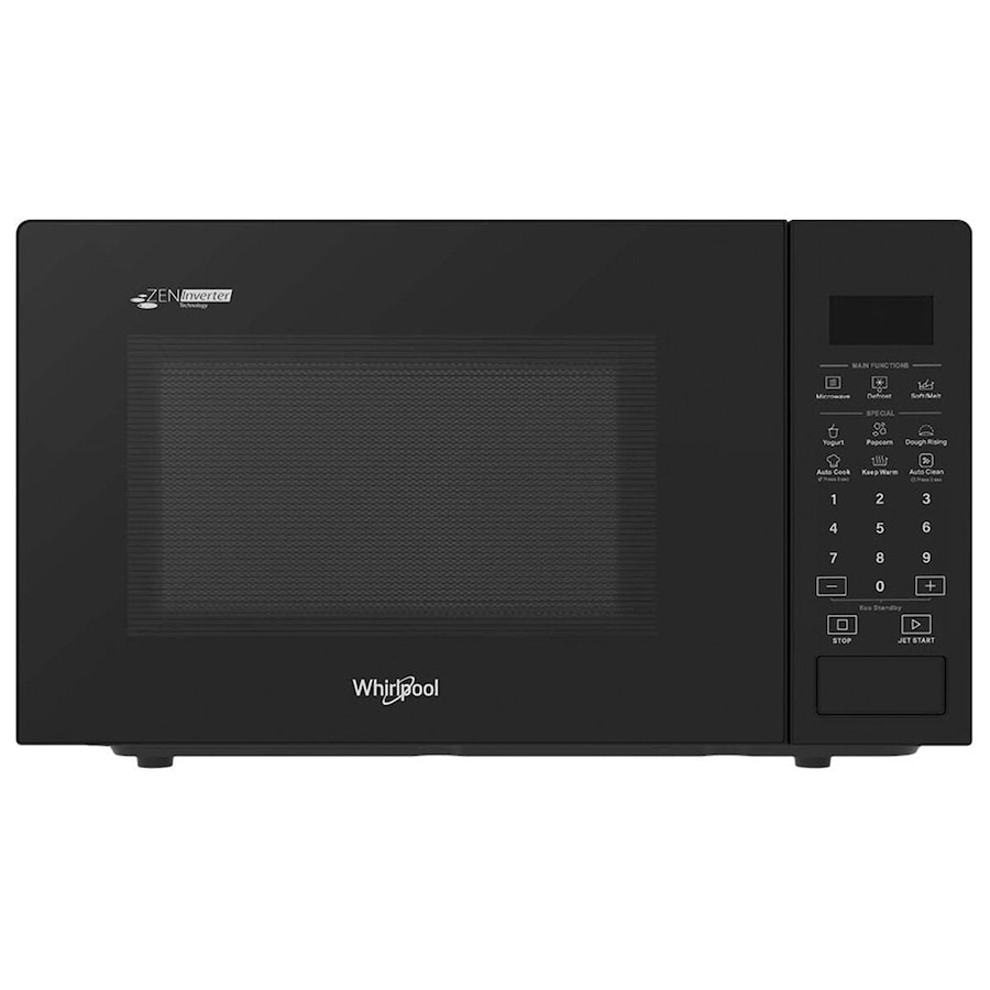 Whirlpool 32L 1100W Inverter Microwave Black
