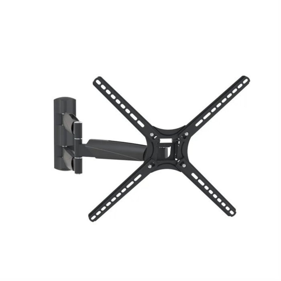 Barkan Full Motion Extra Long TV Wall Mount, 13" - 65" Inch Size, Black