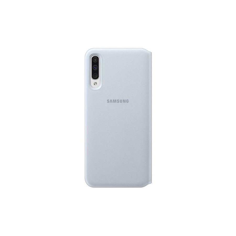 Samsung Galaxy A50 Wallet Cover - White - Au Stock