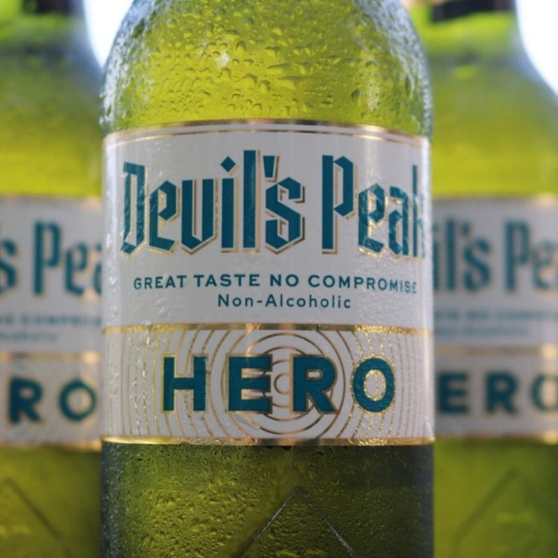 Devil's Peak Hero Lemon Beer 0% 24 x 330ml – The Curious Spirit