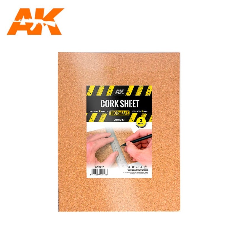Buy AK Interactive Building Materials Cork Sheets Fine Grained