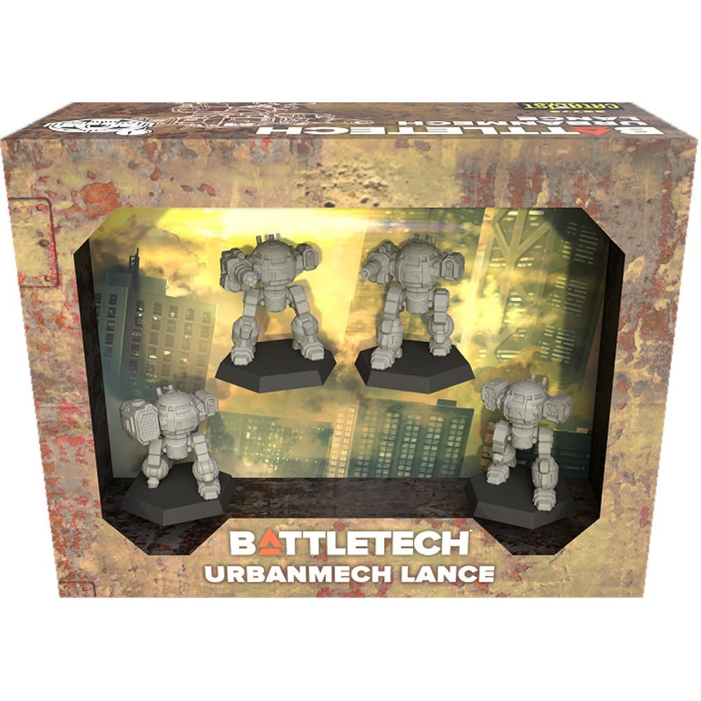 Buy Battletech UrbanMech Lance Force Pack - MyDeal Australia