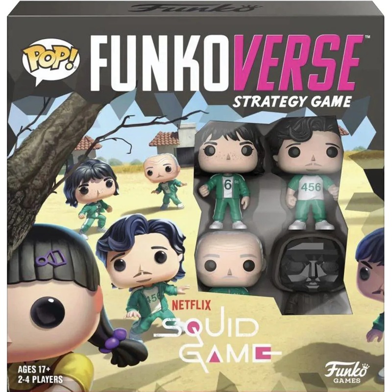 Buy Funkoverse Squid Game 100 4 Pack Strategy Board Game - MyDeal