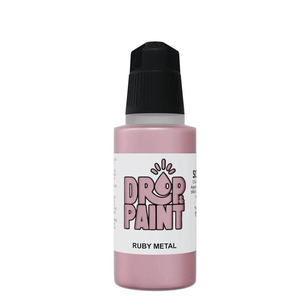 Buy Scale 75 - Drop and Paints - Ruby Metal 17ml - MyDeal Australia