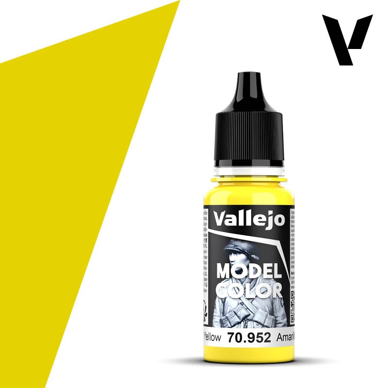 Buy Vallejo Model Colour Lemon Yellow 17 ml MyDeal