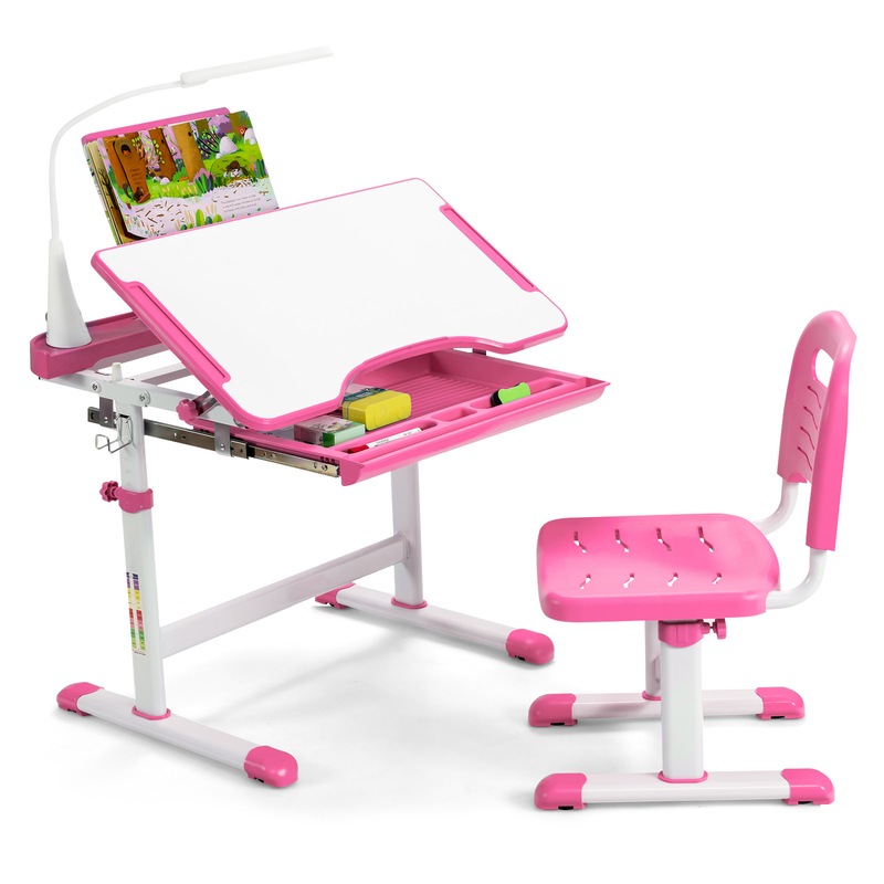 Kids Table And Chair Set TABU Ergonomic Kids Desk＆Chair Set With