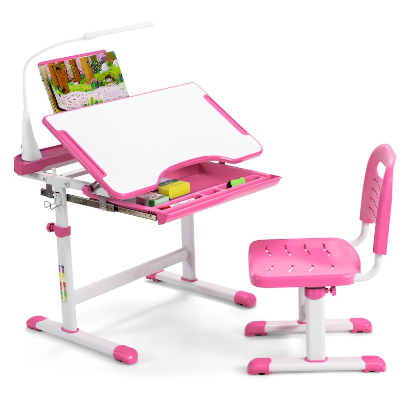 Kids Table And Chair Set TABU Ergonomic Kids Desk&Chair Set With