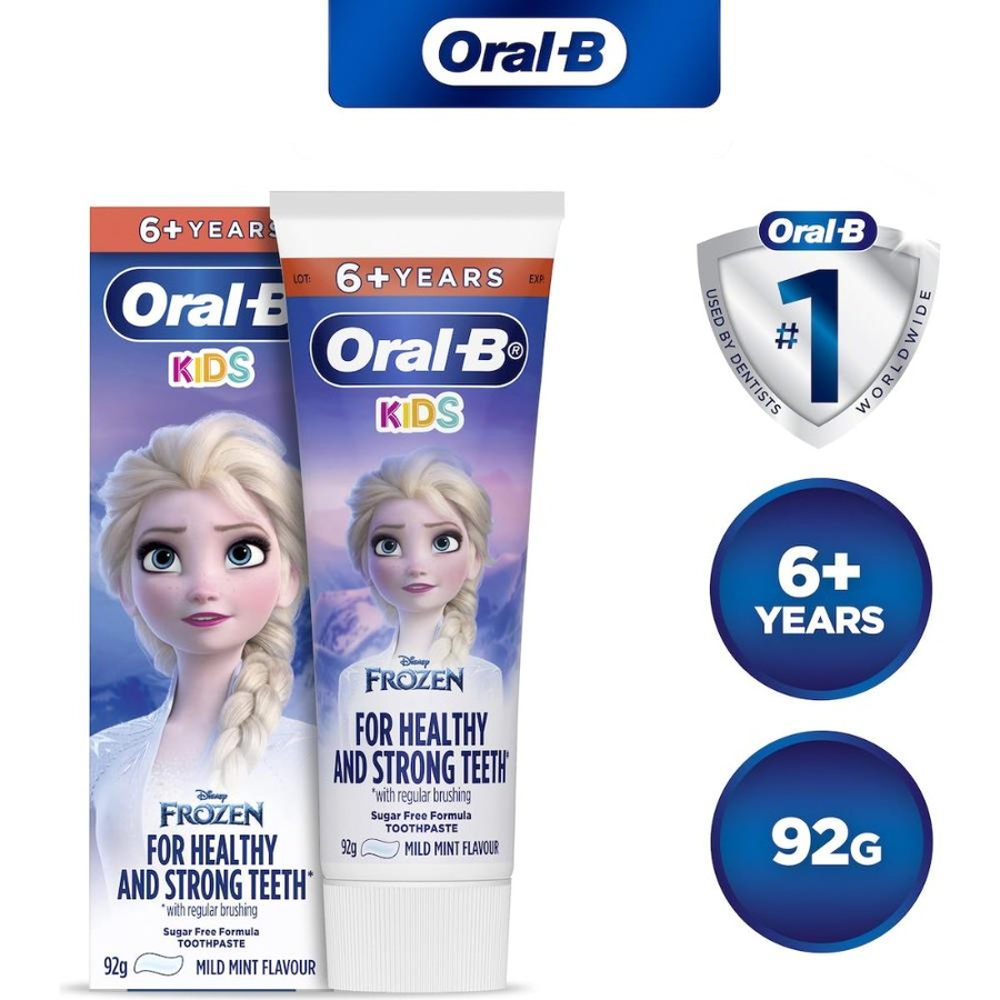 5 x Oral-B Kids Clean Frozen 6+ Toothpaste 92g