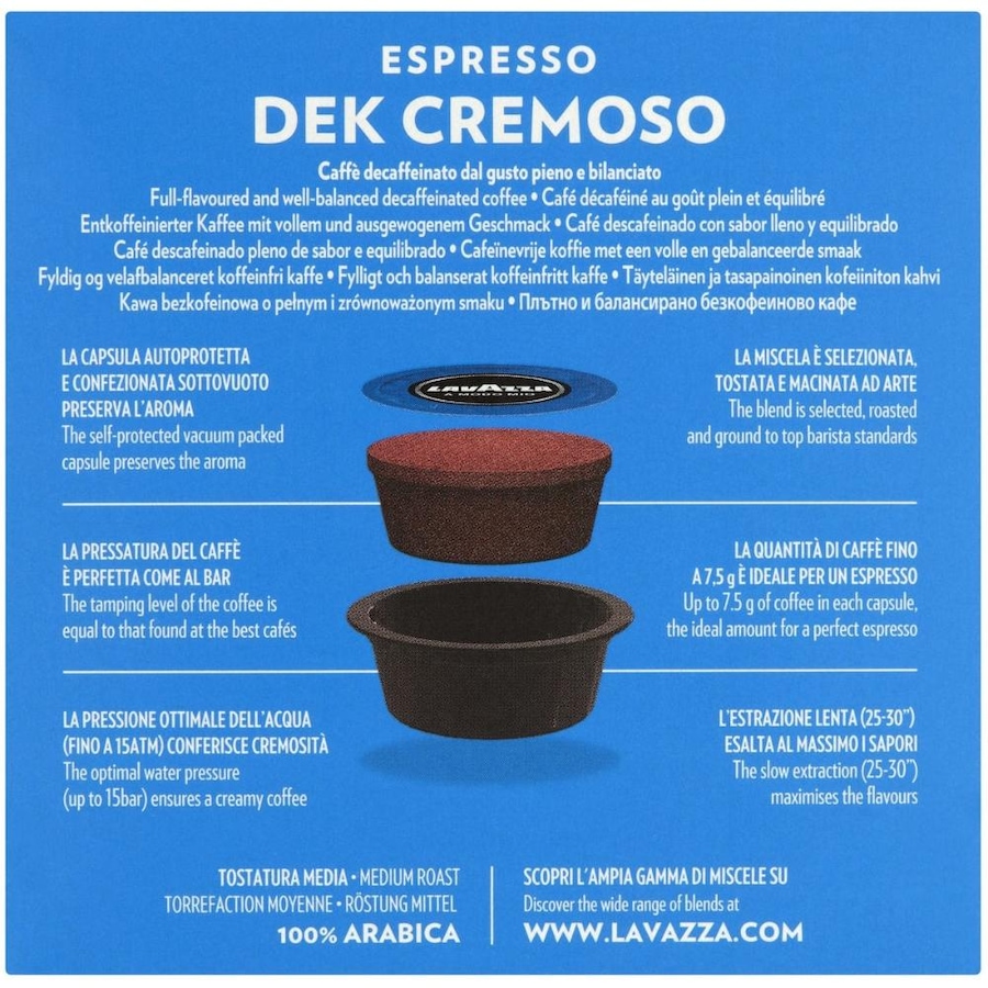 Buy Lavazza Dek Decaffeinated A Modo Mio Coffee Pods 48 Pack - Everyday Rewards Shop Buy Lavazza Dek Decaffeinated A Modo Mio Coffee Pods 48 Pack - Everyday Rewards Shop