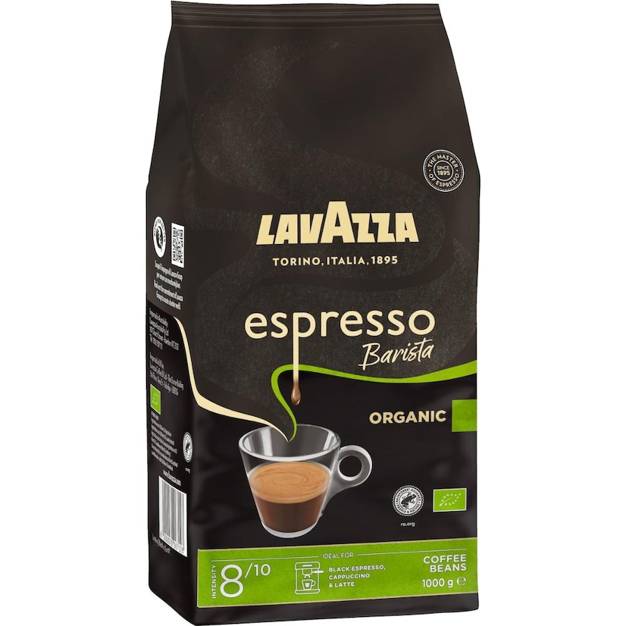 Lavazza Espresso Barista Organic Coffee Beans 3kg