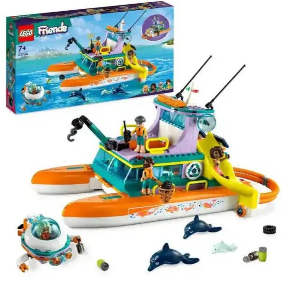 Buy LEGO® Friends Sea Rescue Boat 41734 - Multi - Everyday Rewards Shop