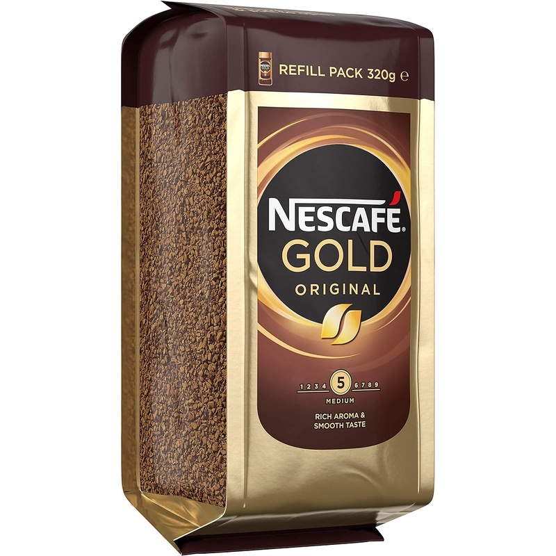 Buy NESCAFÉ Gold Original Instant Coffee Powder Refill Softpack 320 g ...