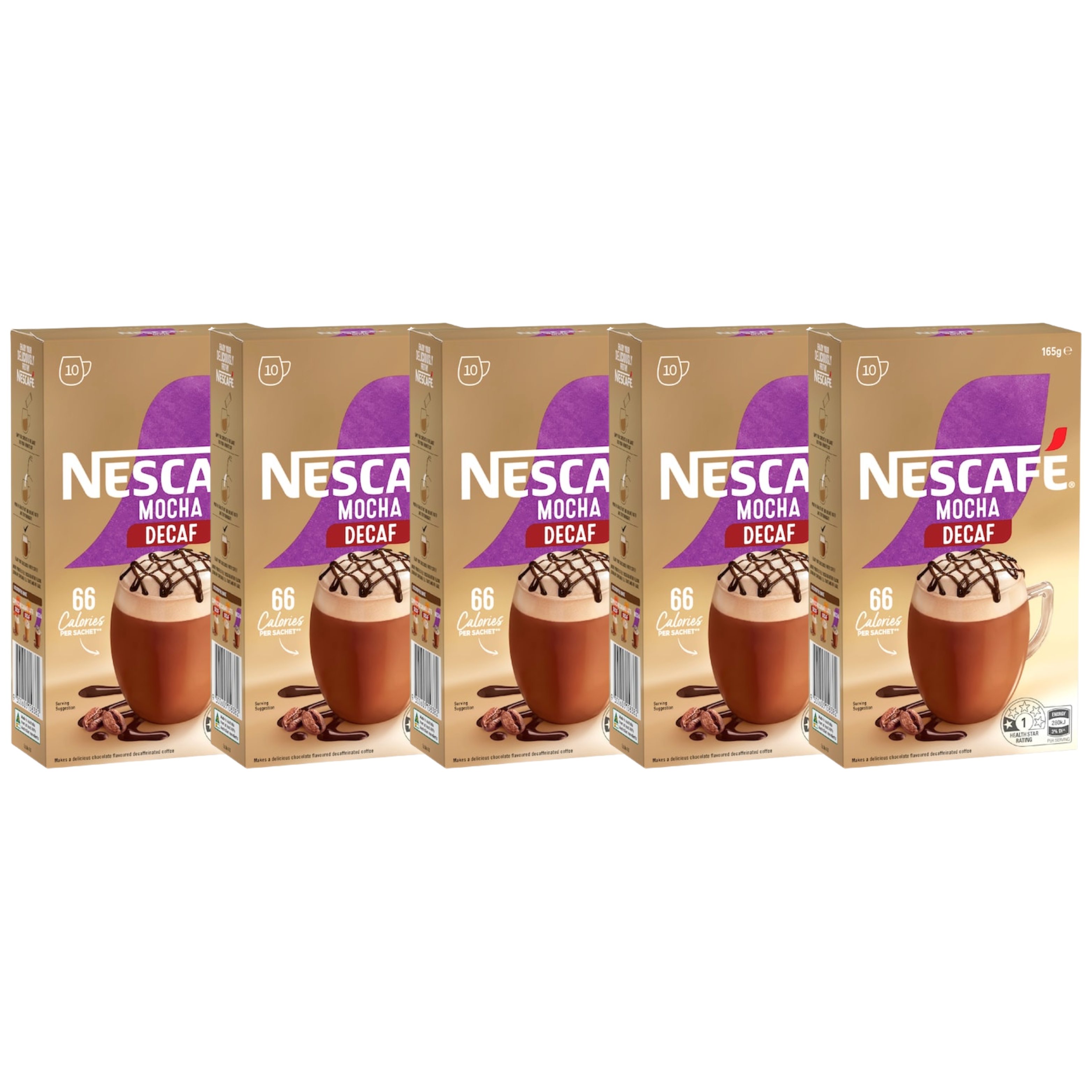 Buy Nescafe Mocha Decaf Coffee Sachets (50 serves) - MyDeal Australia