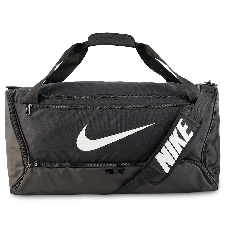 Nike 60L Brasilia 9.0 Medium Duffle Bag - Black