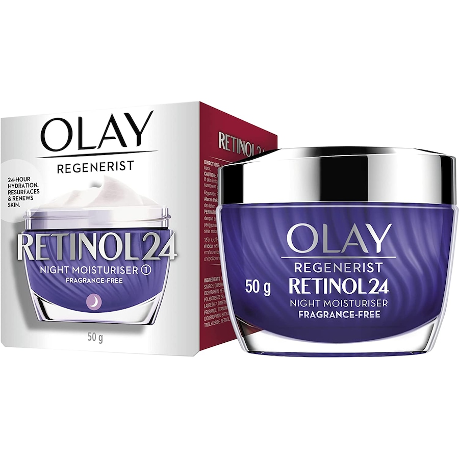 Olay Regenerist Retinol24 Fragrance-Free Night Moisturiser 50g