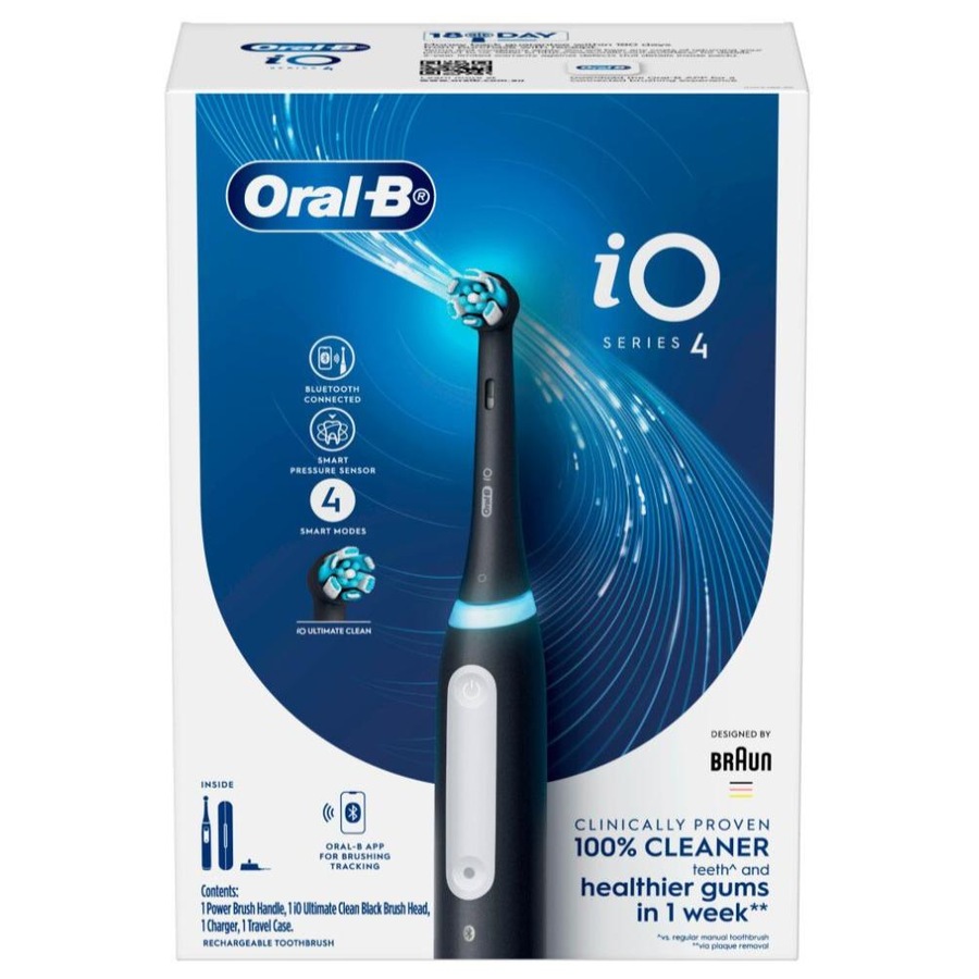 Oral-B iO4 Electric Toothbrush - Black