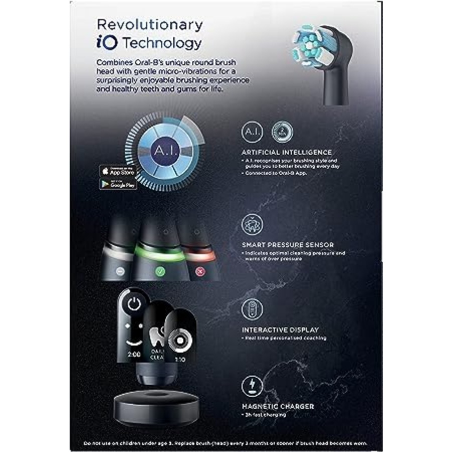 Oral B Power Toothbrush iO 7 Series Black