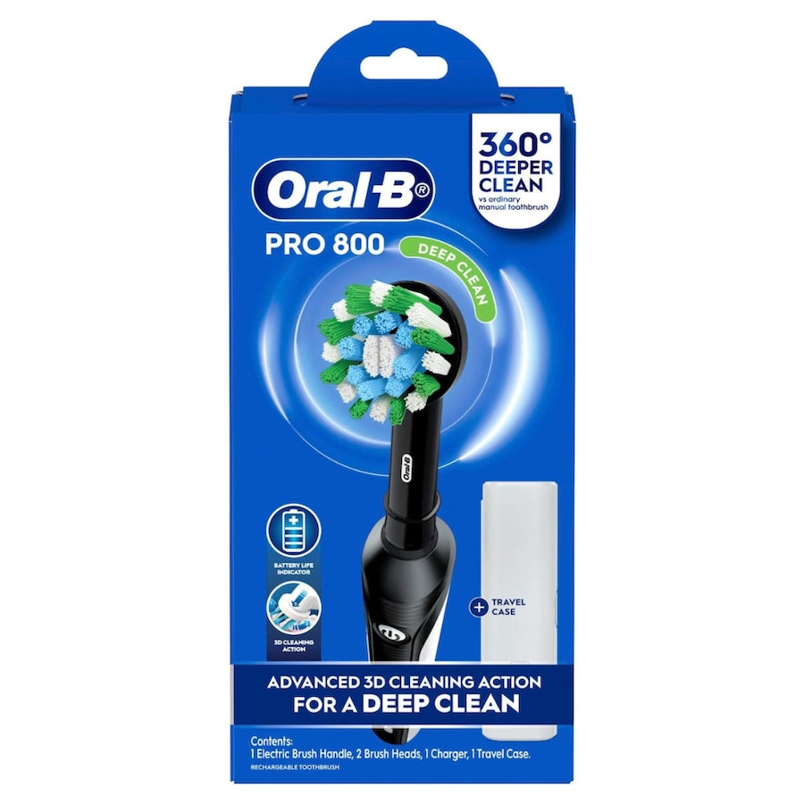 Oral-B Pro 800 Electric Toothbrush Cross Action Set each