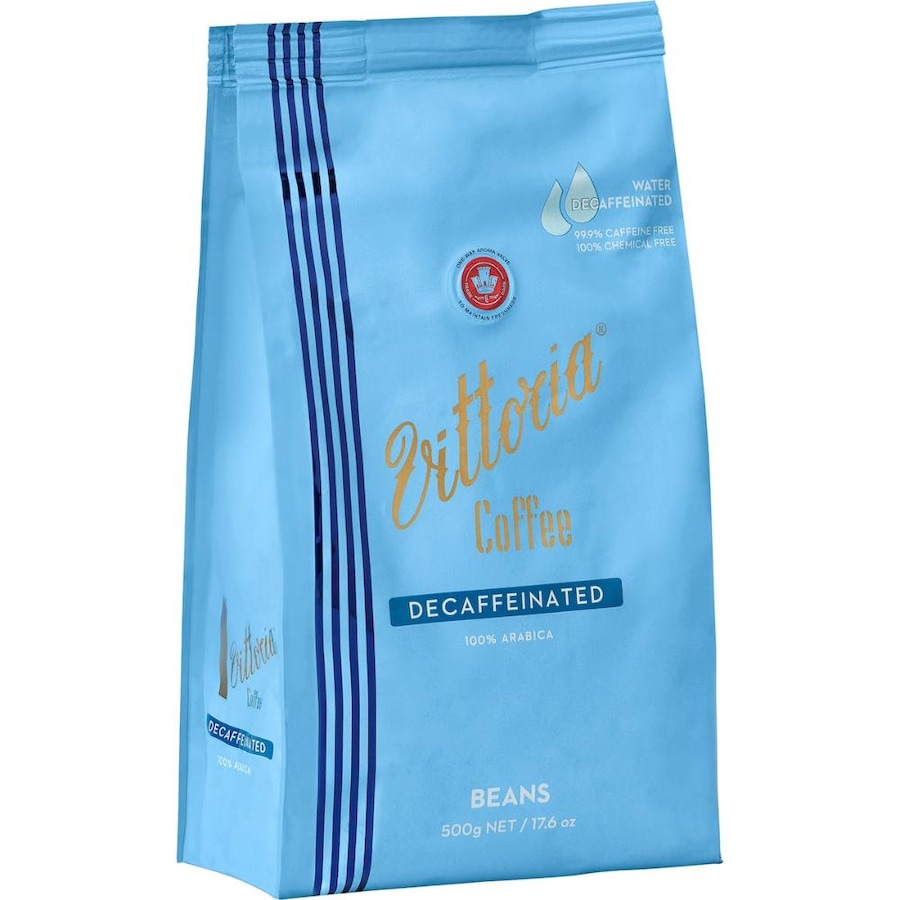 Vittoria Decaffeinated Coffee Beans 500g