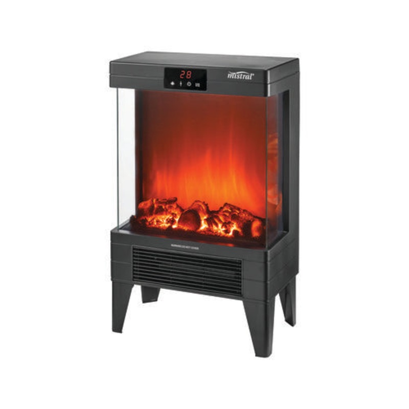 Buy Mistral Flame Effect Electric Heater 2000W MyDeal