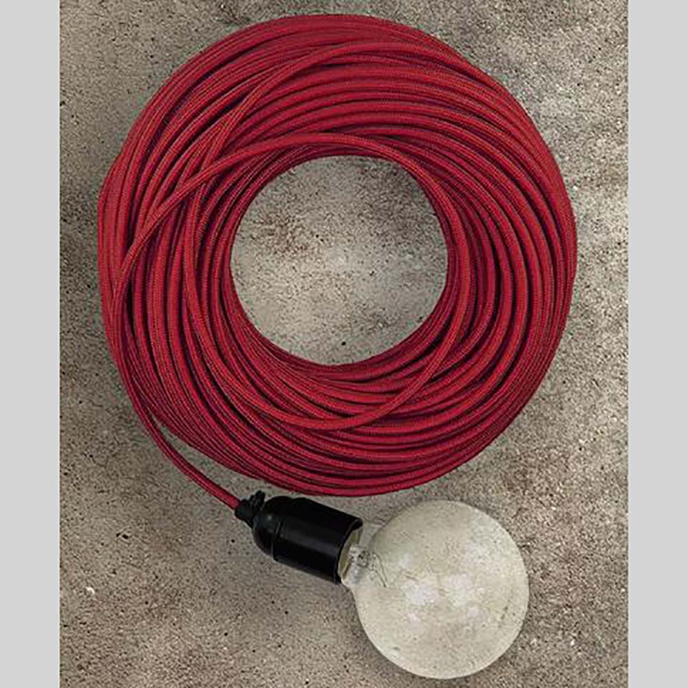 Buy Electrical Cord Red Fabric - ZAF30225RD - MyDeal Australia