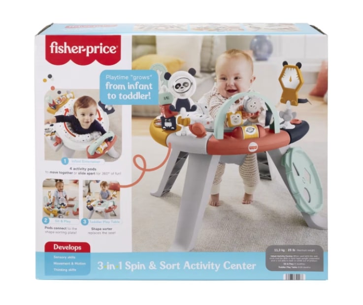 Fisher price 3 in 1 activity center online