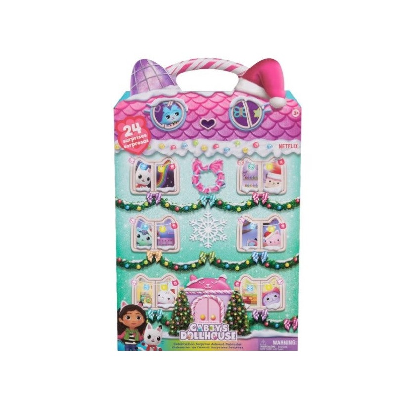 Buy Gabby's Dollhouse Celebration Surprise Advent Calendar AU MyDeal