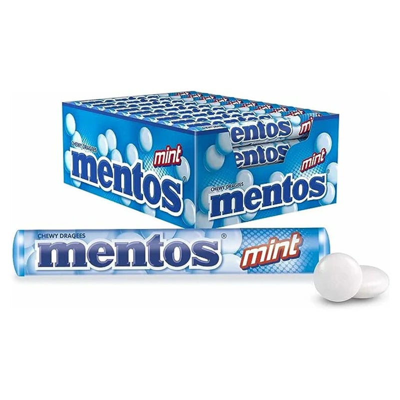 Buy Mentos Peppermint Chewy Candy 40 Pieces Mydeal 9039