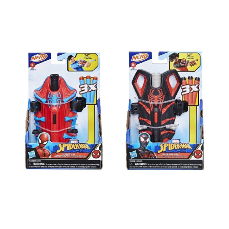 Nerf Spider-Man Thwip-Tech Blaster Wrist-Mounted With Darts