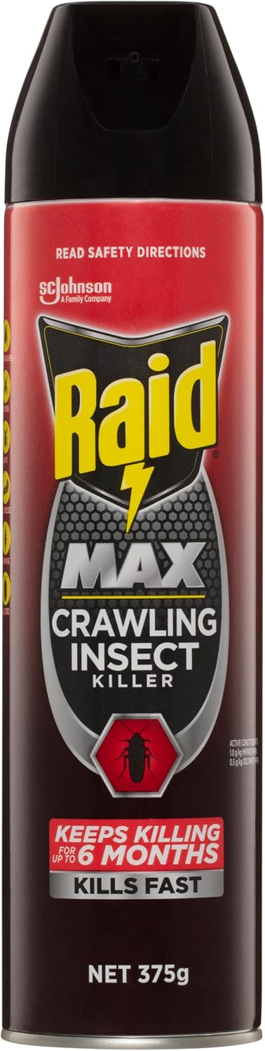 Buy Raid Max Crawling Insect Killer Spray 375 g - MyDeal Australia