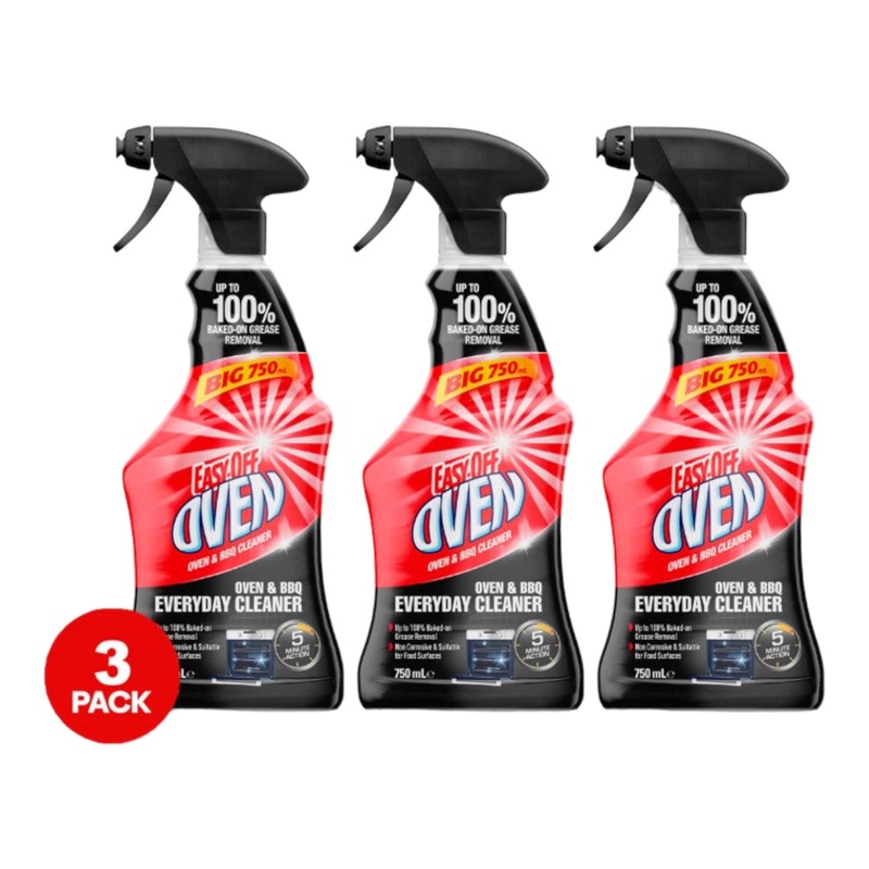 Buy 3 Pack Easy Off Bam Oven BBQ Cleaner Everyday 750mL MyDeal